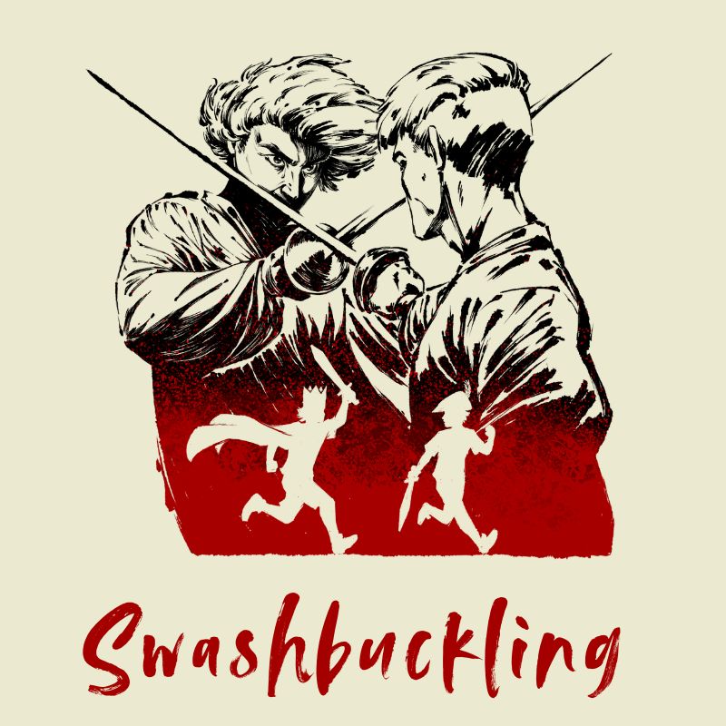 The Swashbuckling poster.